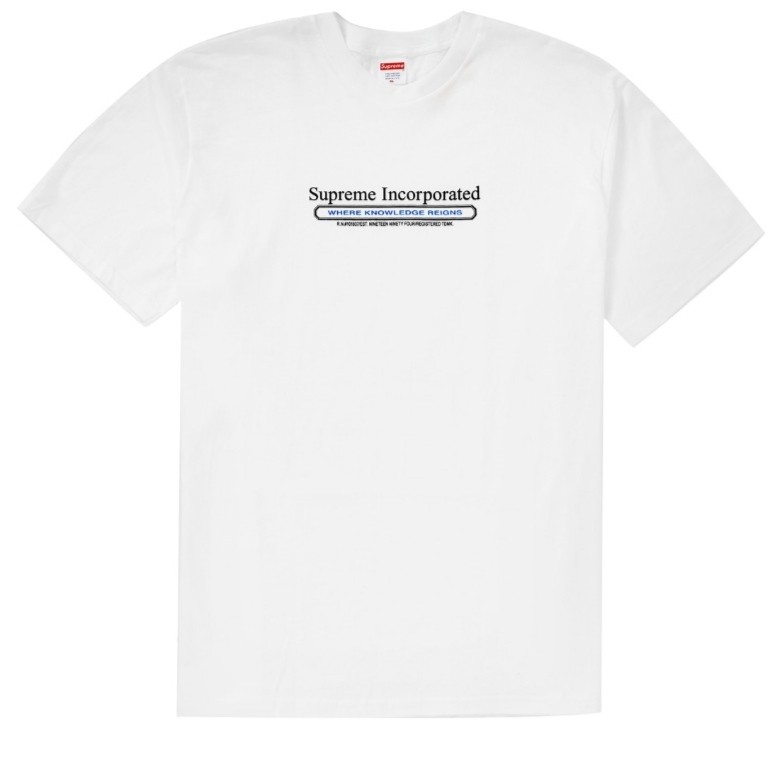 supreme incorporated tee