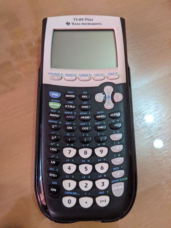 rustig aan hobby profiel Texas Instruments TI-84 Plus Graphing calculator [ Original ; Used ; Good  Condition ], Health & Nutrition, Health Monitors & Weighing Scales on  Carousell