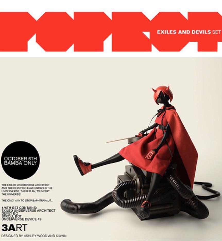 ThreeA 3A 1/6 POPBOT EXILES AND DEVILS ASCENDED SET 未開封