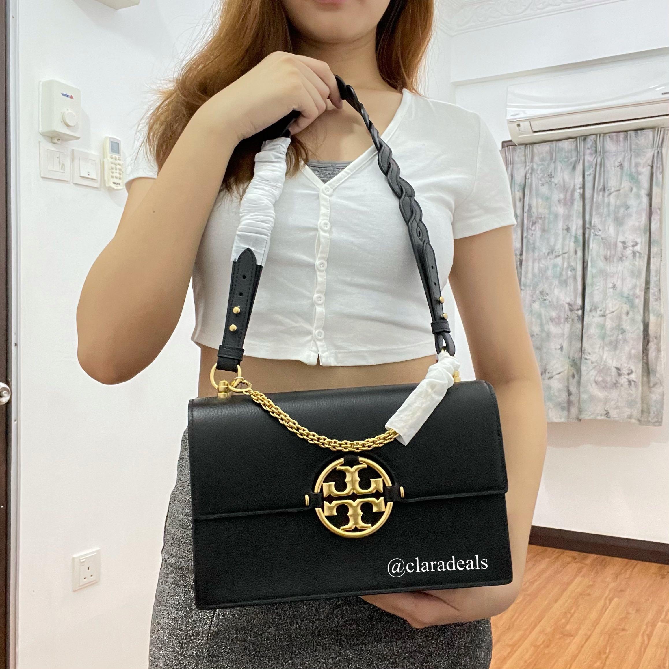 REVIEW* Tory Burch Miller Shoulder Bag! What Fits/Mod Shots! 