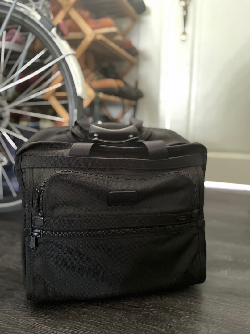 Tumi Alpha wheeled briefcase, Men's Fashion, Bags, Briefcases on Carousell