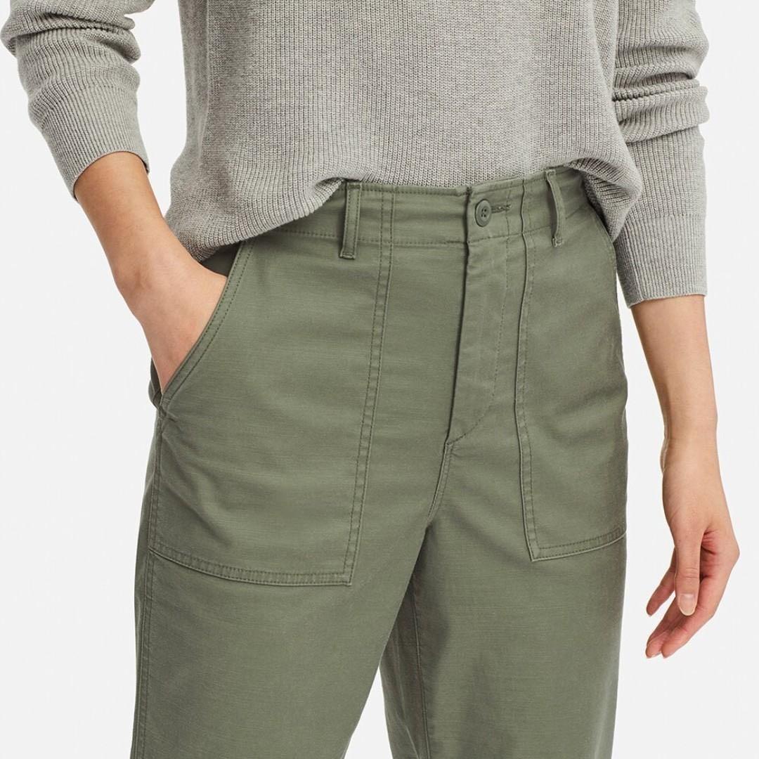 MO&CO., Contrast Waistband Pants, Women