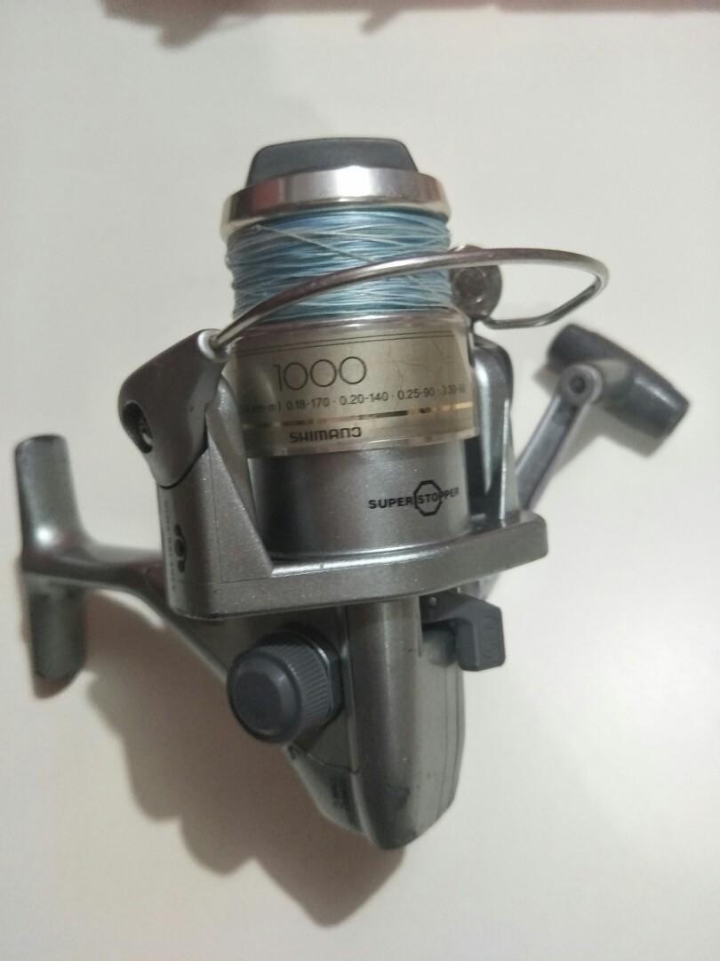 Used Shimano Reel Size 1000, Sports Equipment, Fishing on Carousell