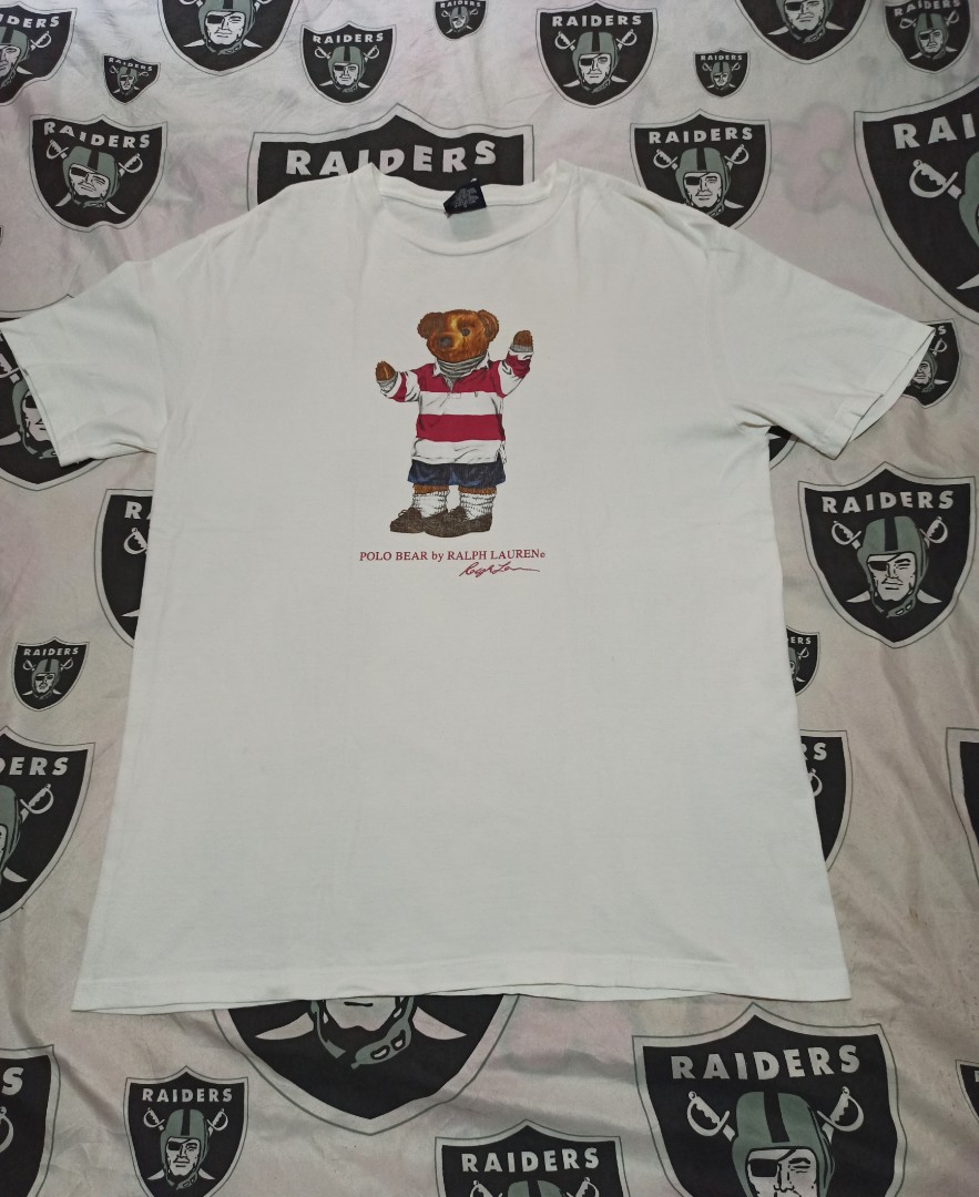 vintage polo bear shirt, Men's Fashion 