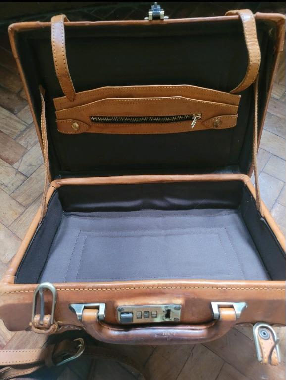 Vintage Trunk Briefcase, Men's Fashion, Bags, Briefcases on Carousell