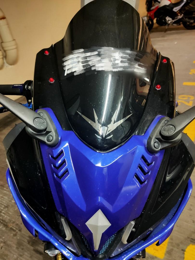 Bolt visor top for r15 v3