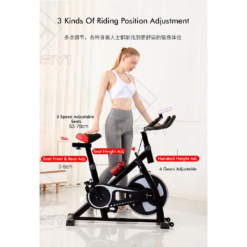 YINGERJAN Exercise Bike Indoor Cycle Spinning Bike Trainer Gym