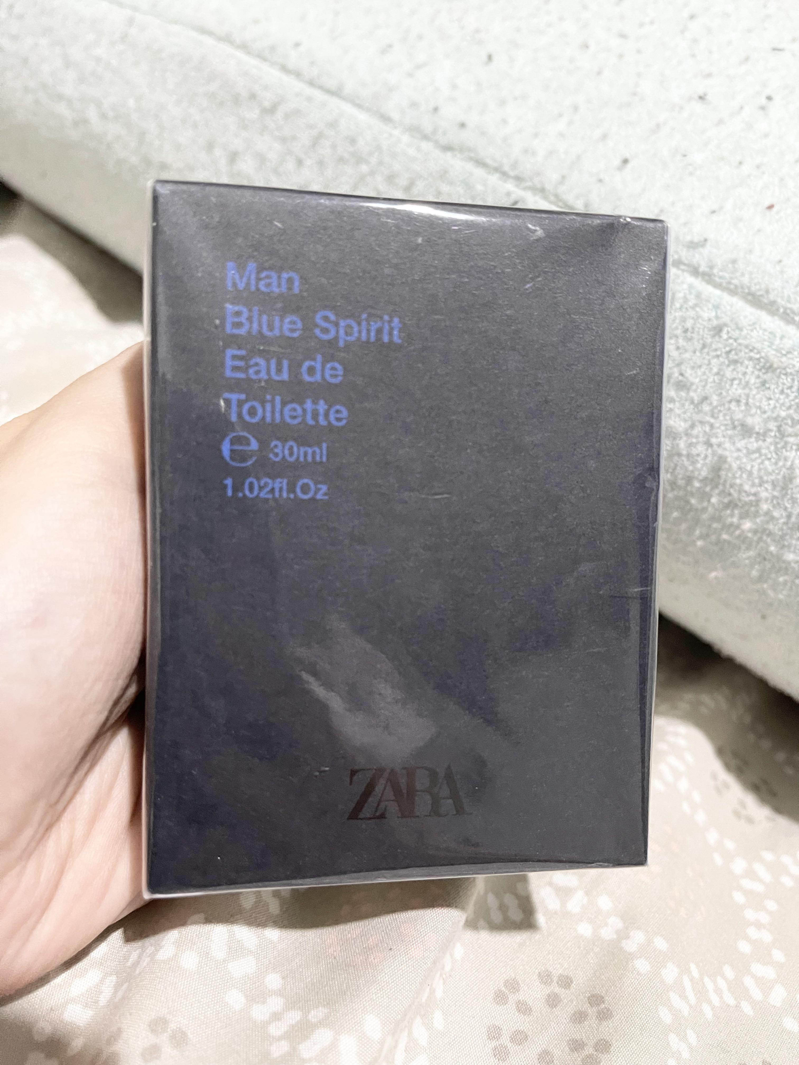 30ML (1.01 FL. OZ). ZARA MAN BLUE SPIRIT, Beauty & Personal Care, Fragrance  & Deodorants on Carousell