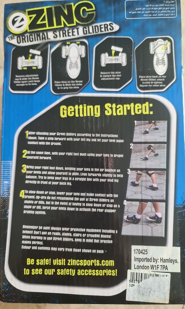 Zinc original Street gliders, Hobbies & Toys, Toys & Games on Carousell