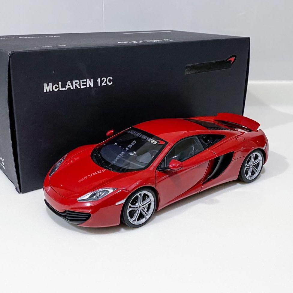 1 18 Autoart Mclaren Mp4 12c Hobbies Toys Toys Games On Carousell