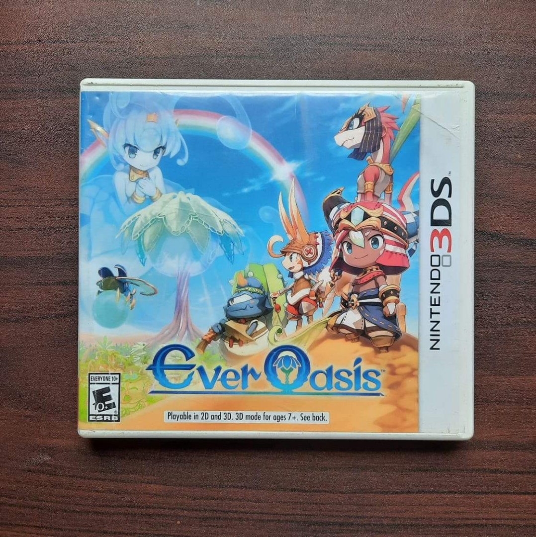 3ds-ever-oasis-us-complete-video-gaming-video-games-nintendo-on