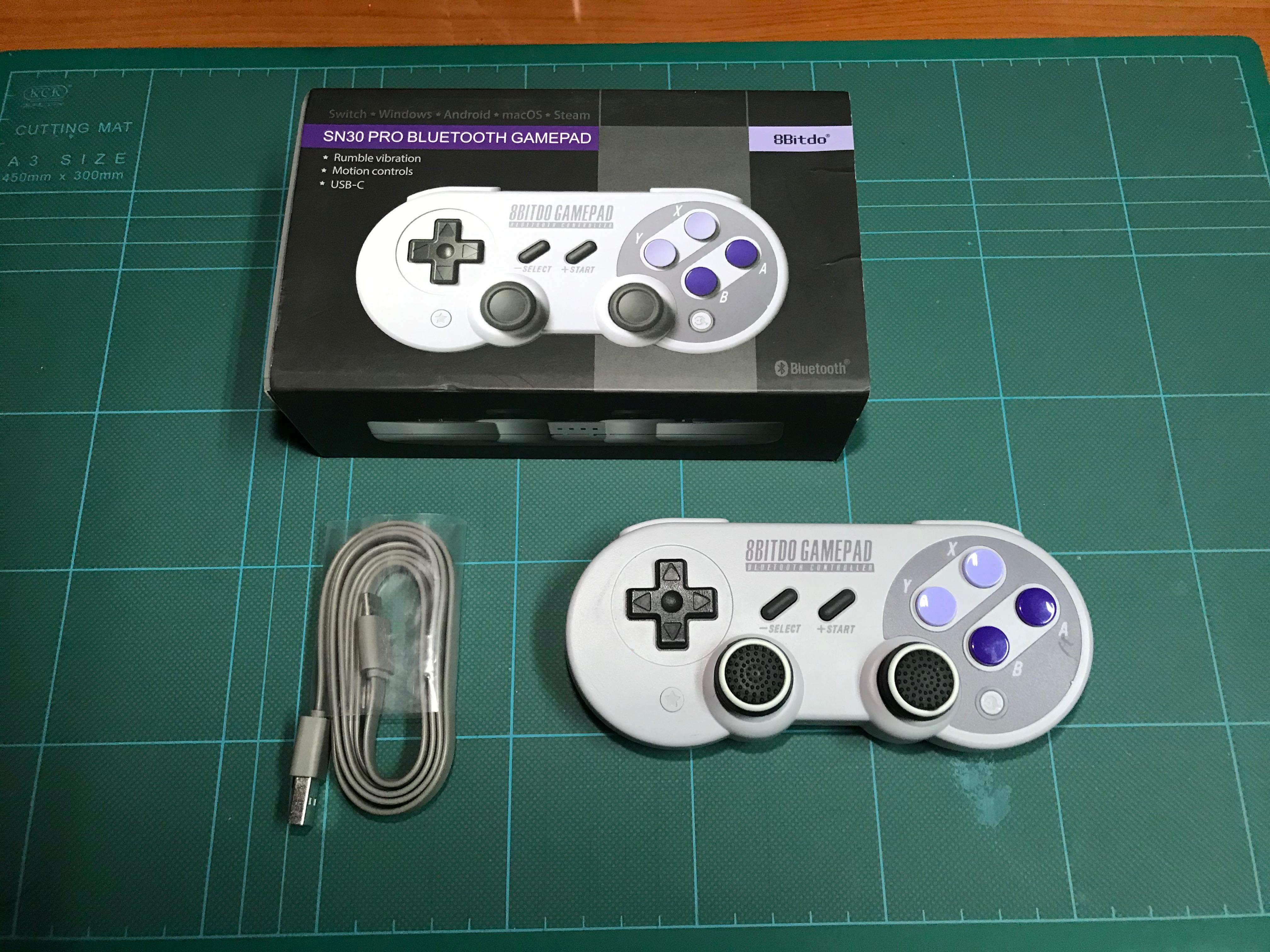 8bitdo Sn30 Pro Complete With Box And Accessories Video Gaming Gaming Accessories Controllers On Carousell