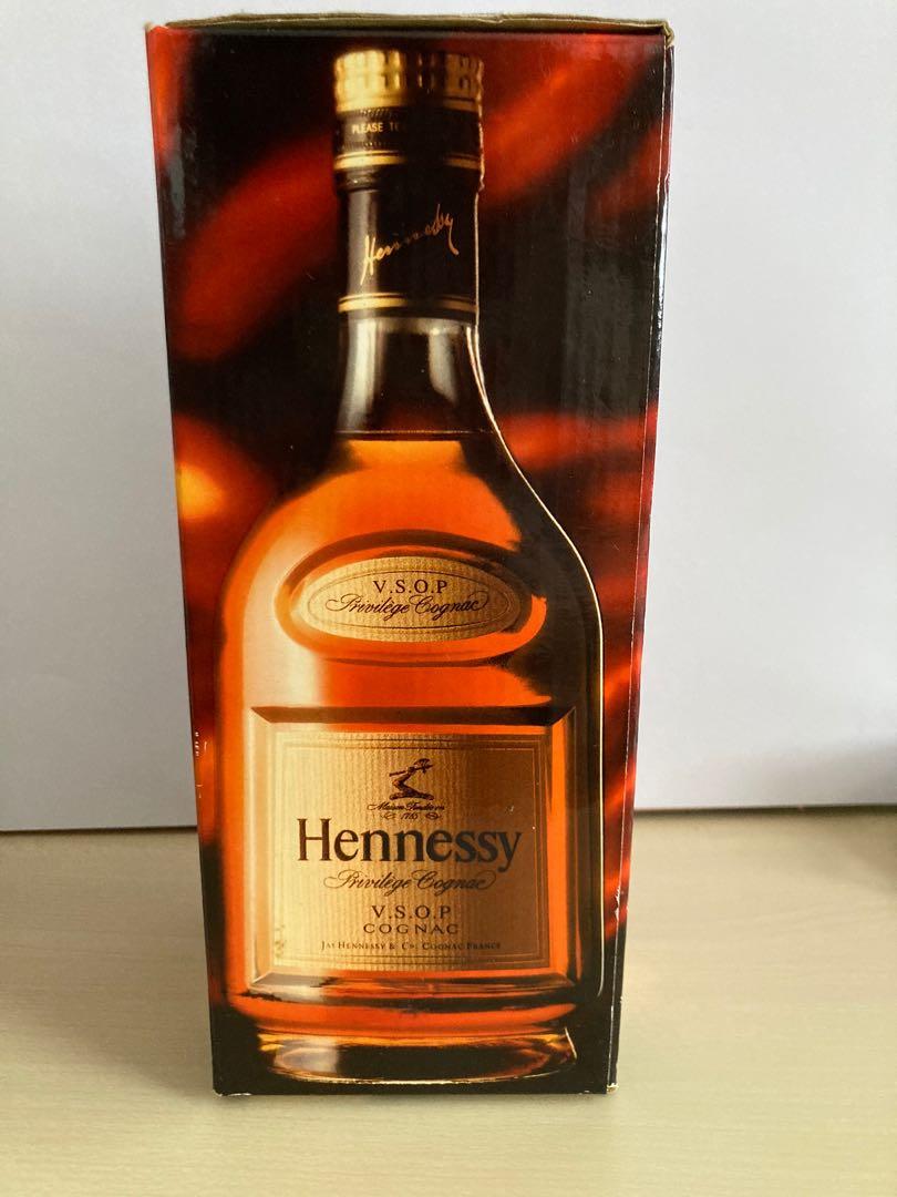 珍藏90年代全新軒尼詩Hennessy V.S.O.P 舊版裝金頭細英文Cognac