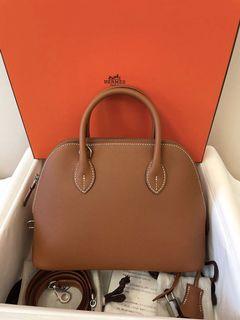 🐎現貨 Hermes Bolide 25 Gold 銀扣 phw evercolor皮 stamp Z 🐎現貨 Hermes Bolide 25 Gold 銀扣 phw evercolor皮 stamp Z