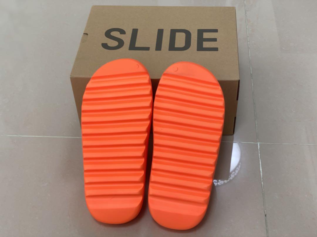 Adidas Yeezy Slide Enflame Orange, 男裝, 鞋, 西裝鞋- Carousell