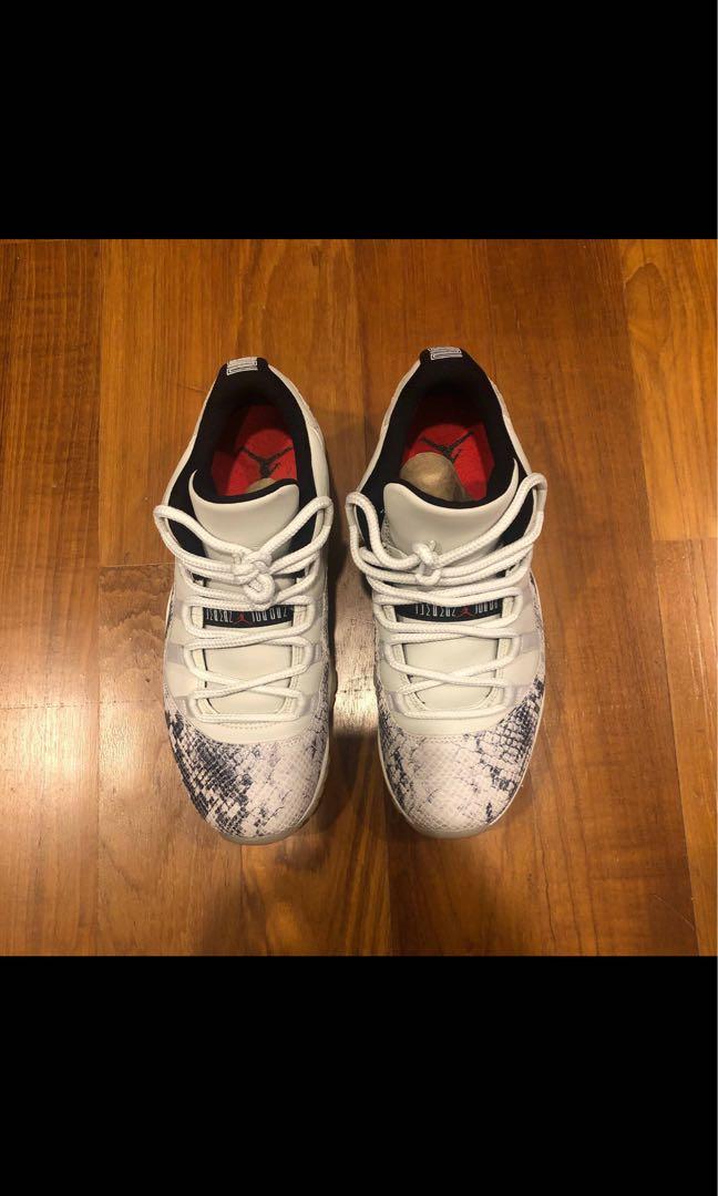 Nike air jordan discount 11 low snakeskin