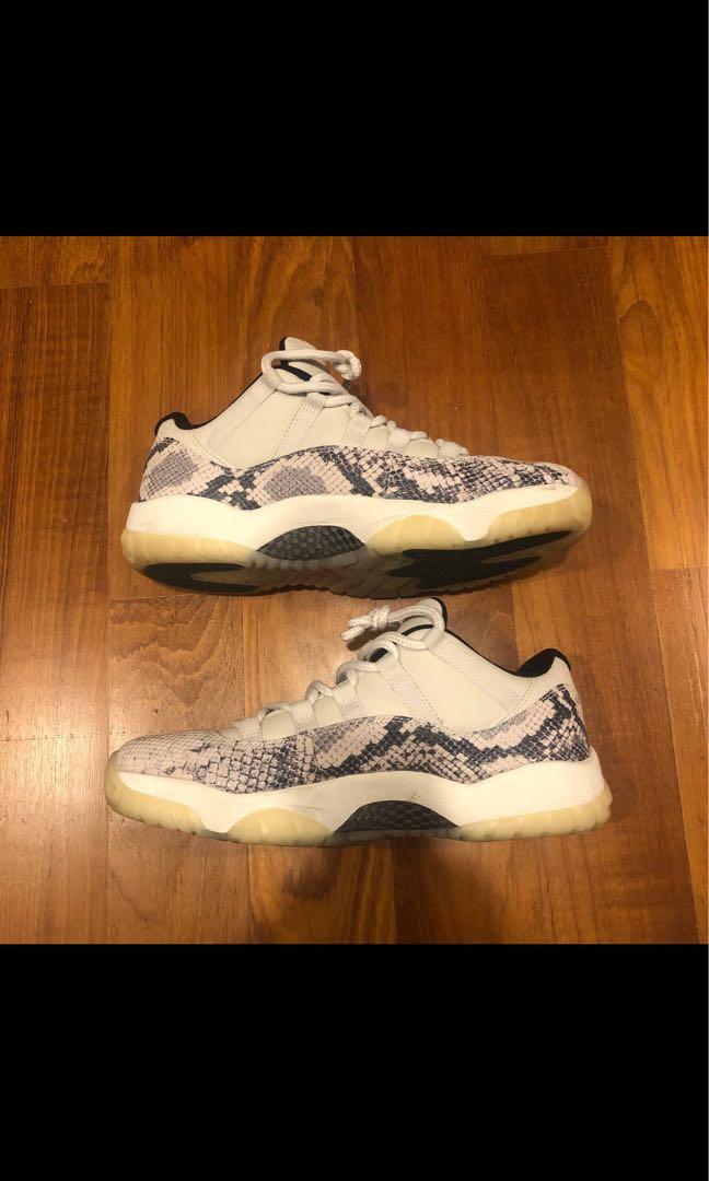 Tan snakeskin 11s hotsell