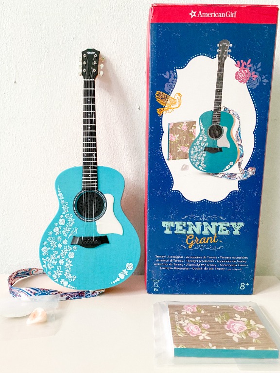 American girl top doll tenney guitar