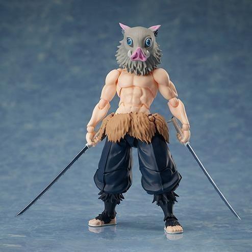 預訂》Aniplex BUZZmod 嘴平伊之助1/12 鬼滅之刃可動人偶figma