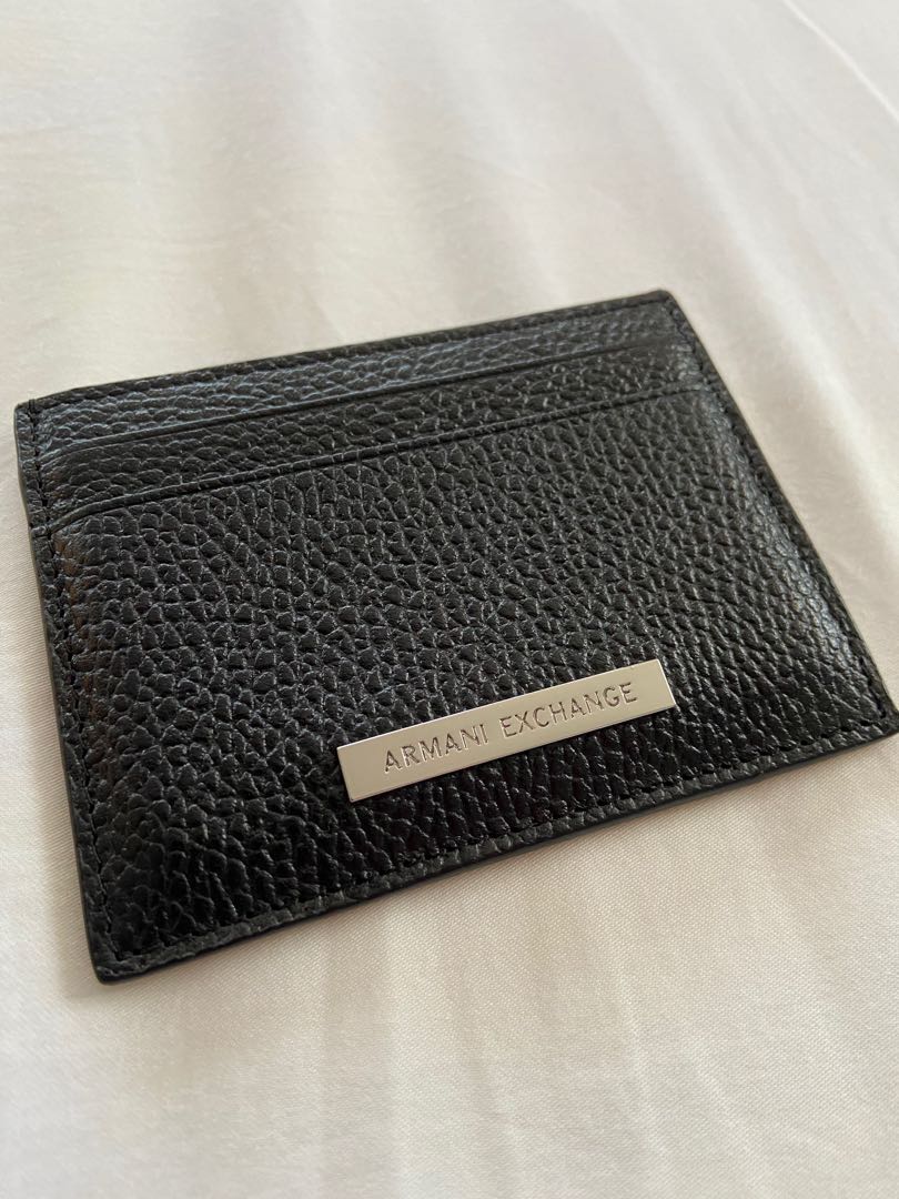 card holder armani exchange