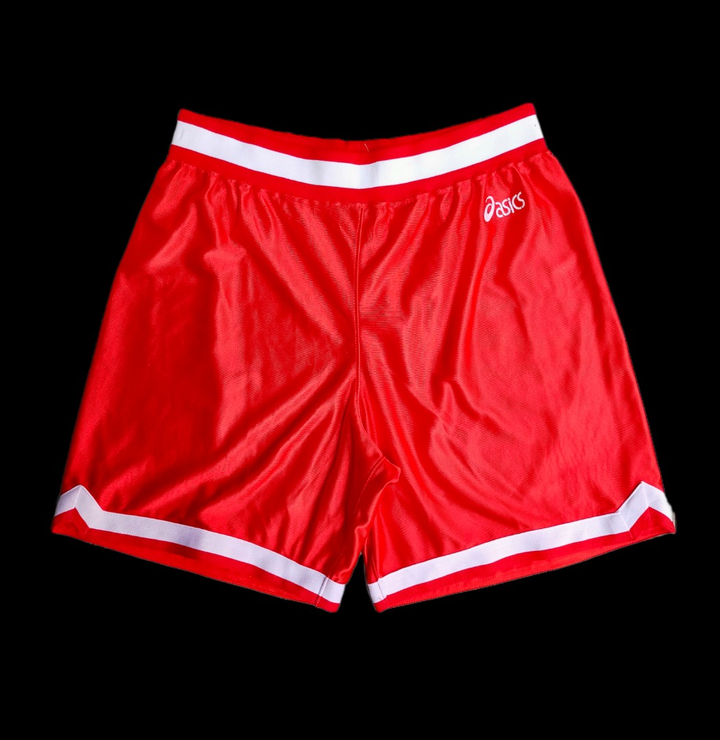 ASICS VOLLEY CORE T-SHIRT & SHORT SET - Sports shorts - brilliant  white/french blue/white - Zalando.ie