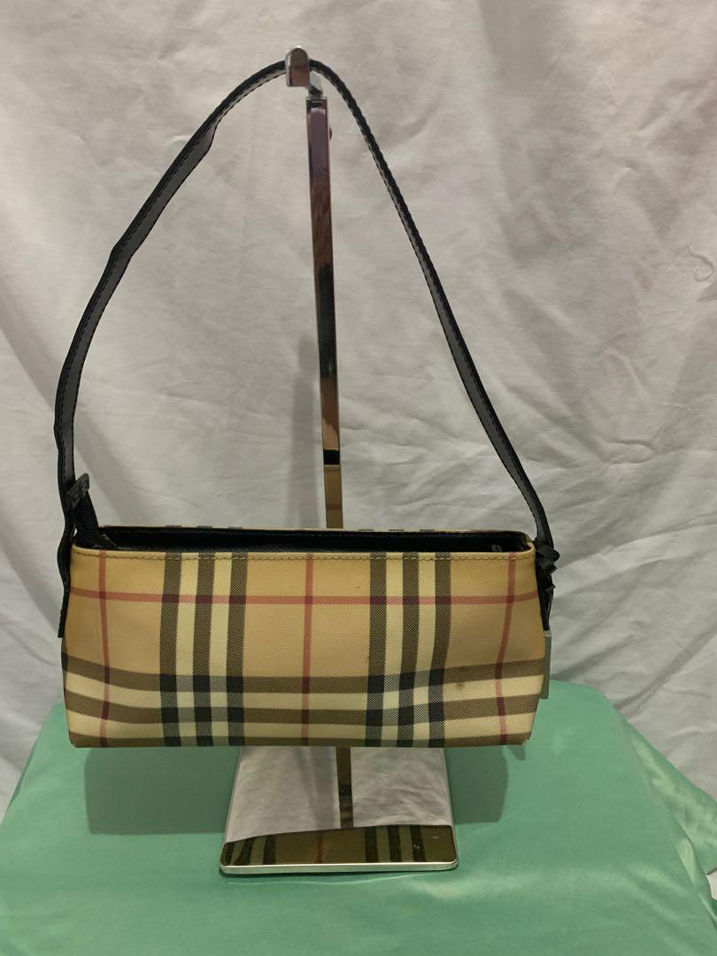 authentic) BURBERRY PLAID MINI SHOULDER BAG, Women's Fashion, Bags &  Wallets, Shoulder Bags on Carousell