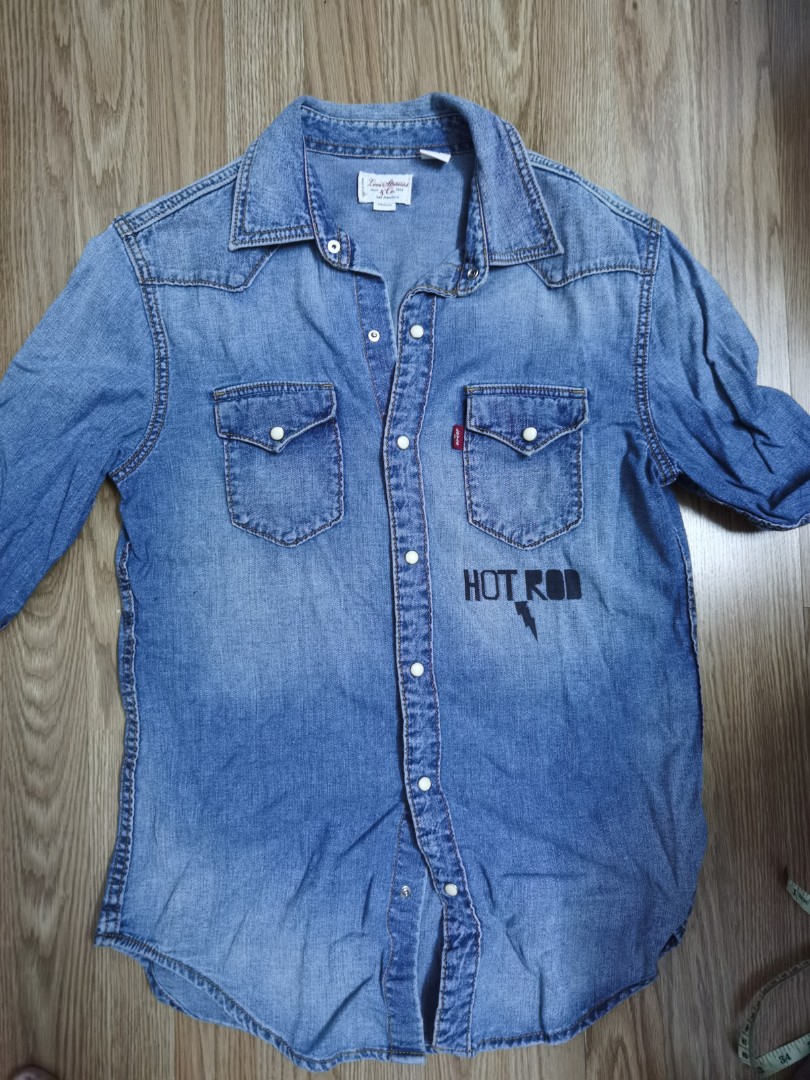 Baju denim shop lelaki