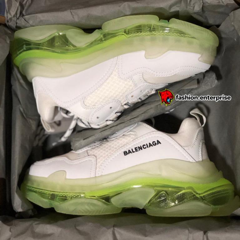 Balenciaga triple discount clear sole