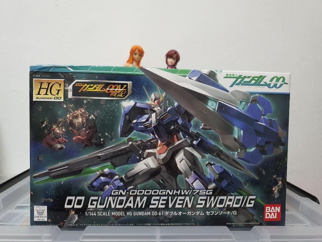Bandai Hg High Grade 1 144 Gn 0000gnhw 7g 00 Gundam Seven Sword G Gunpla Model Kit Hobbies Toys Toys Games On Carousell Bandai Hg High Grade 1 144 Gn 0000gnhw 7g 00 Gundam Seven Sword G Gunpla Model Kit Hobbies Toys Toys Games On Carousell