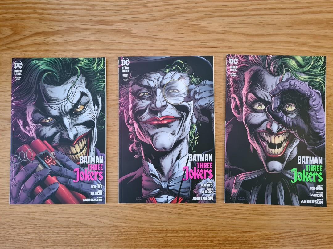 BATMAN, 3 Jokers comic (DC Black Label) Books 1, 2 and 3, Hobbies & Toys,  Books & Magazines, Comics & Manga on Carousell