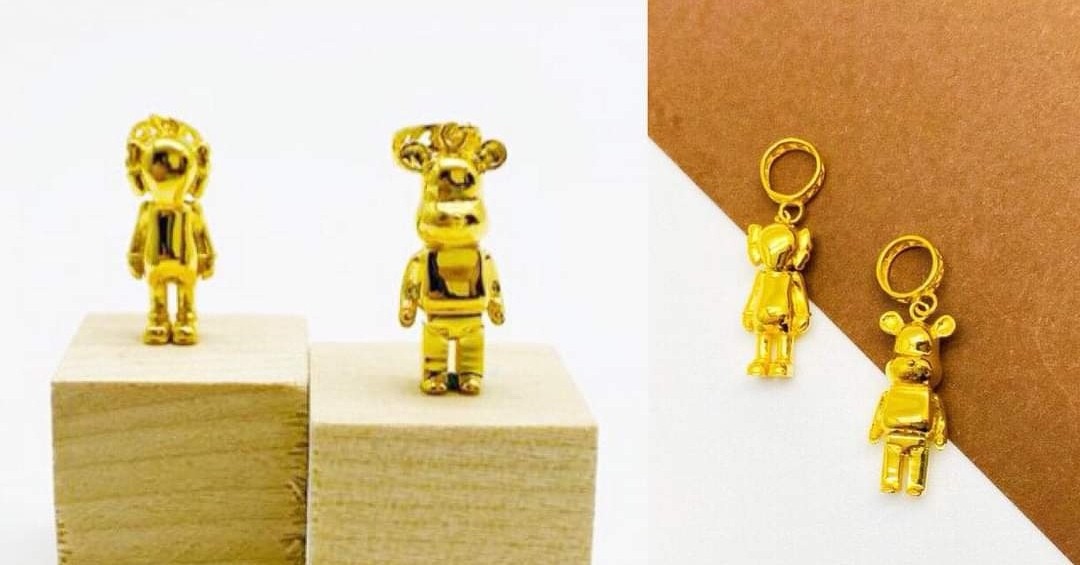 Bearbrick 916 pendant charm Women s Fashion Jewelry