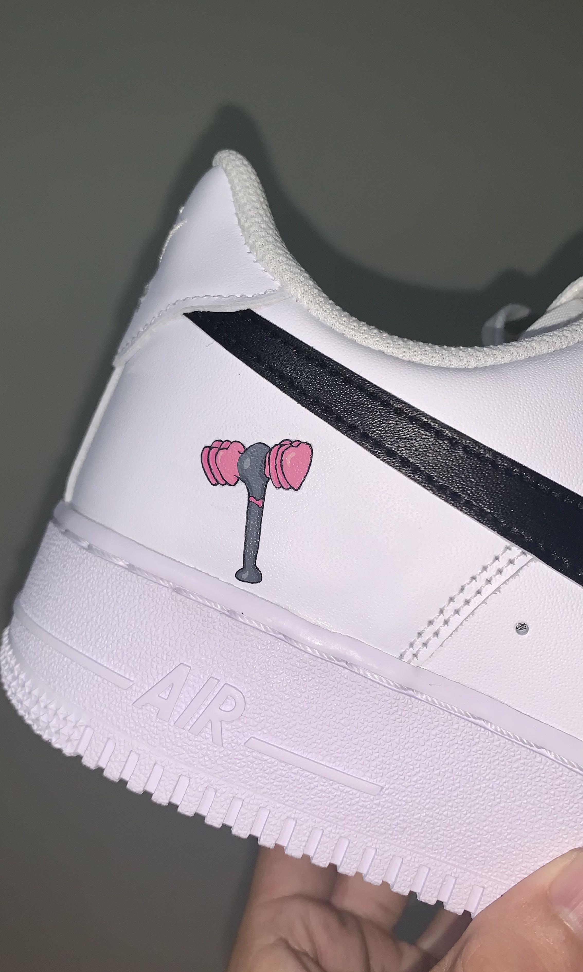 Air force 2024 black pink