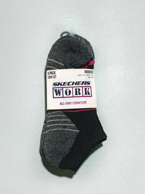 Skechers work socks cheap 3 pack ladies