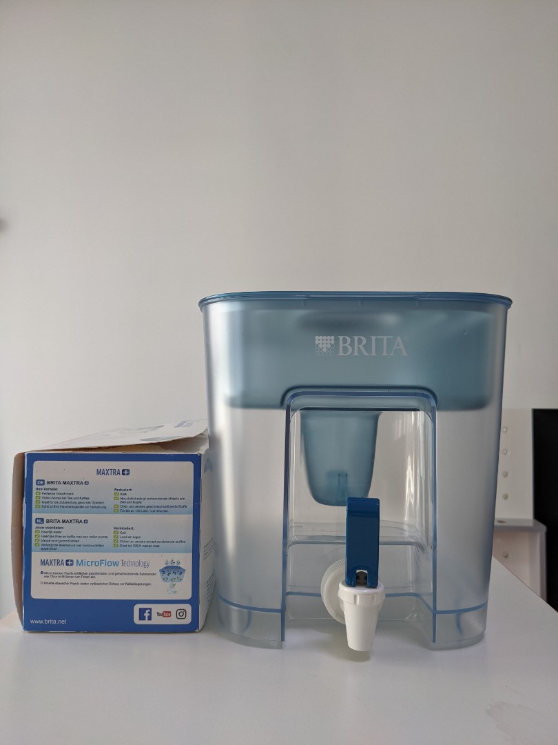 Brita flow 8.2L water dispenser pitcher, Furniture & Home Living, Kitchenware & Tableware