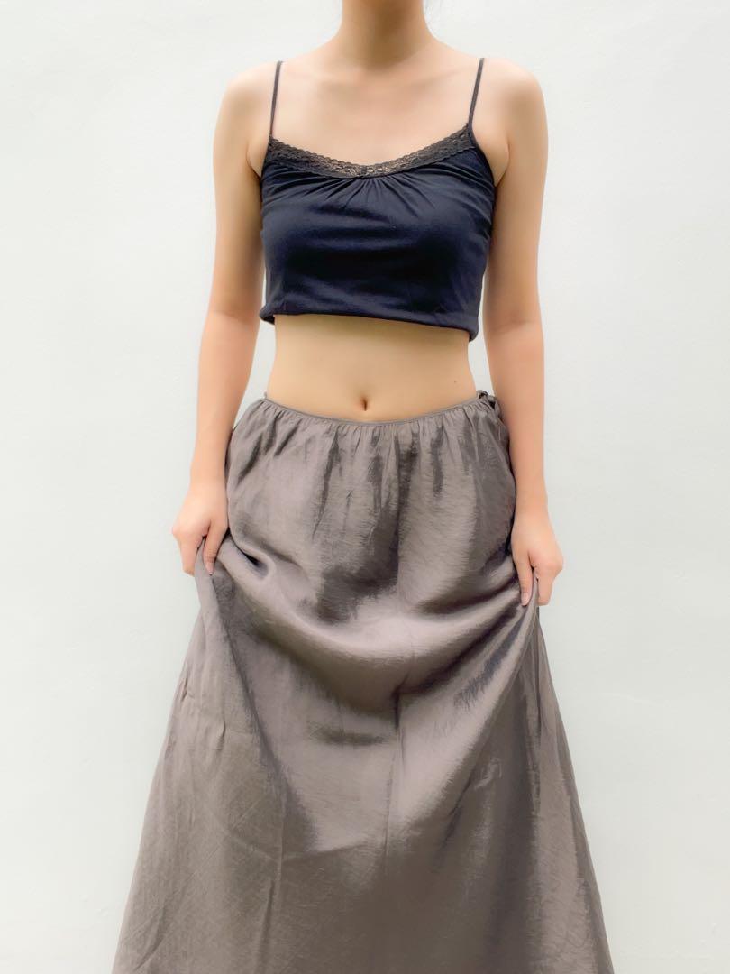 Indian chiffon maxi skirt discount