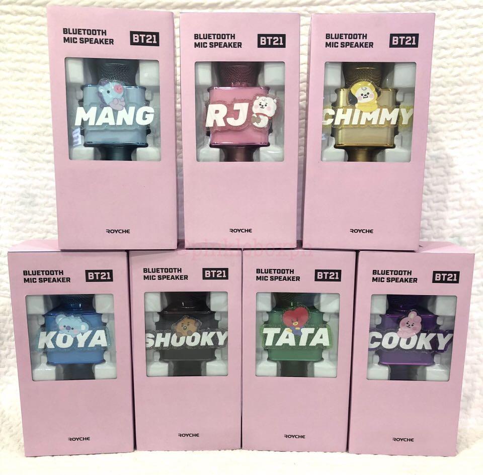BTS BT21 Microphone MIC SPEAKER OFFICIAL MERCHANDISE, Hobbies & Toys