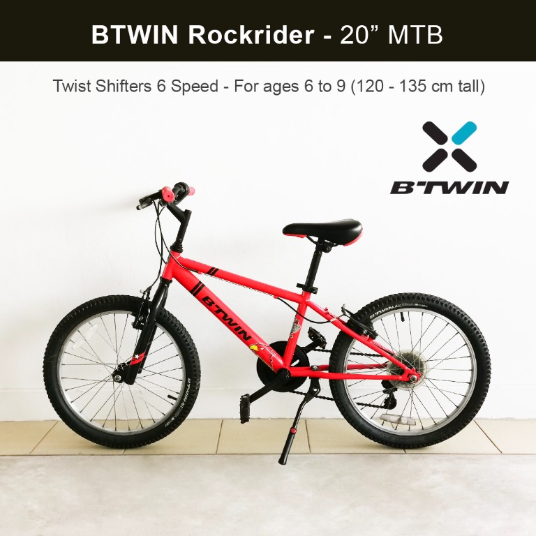 Btwin rockrider 20 hotsell inch