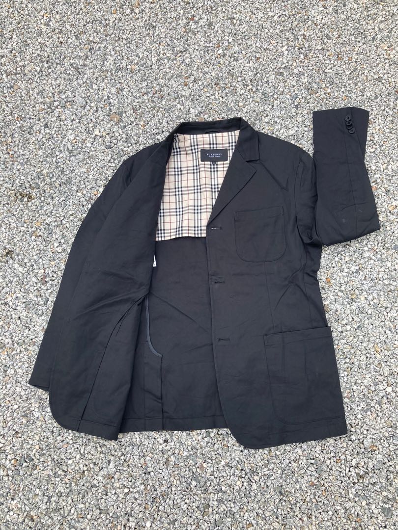 Burberry Black Label Blazer Jacket Men s Fashion Coats Jackets and Outerwear on Carousell