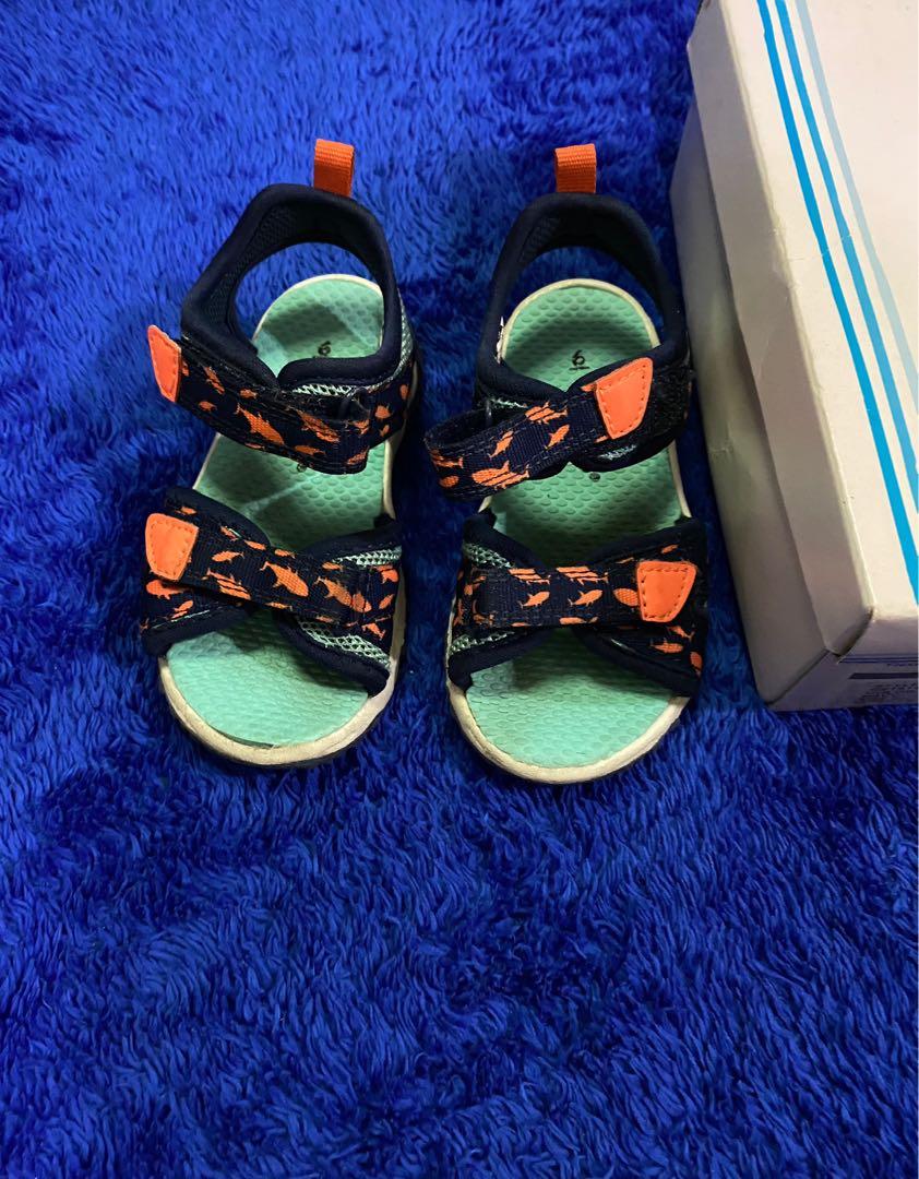 Carter’s Beach Sandals (Category: Babies & Kids Fashion) located in Pasig City. Submitted by mspasig65 (Listing ID 1101526376, Image 2). Description: Carter’s beach sandals for boys 1-1.5years old. Used but not abused. .