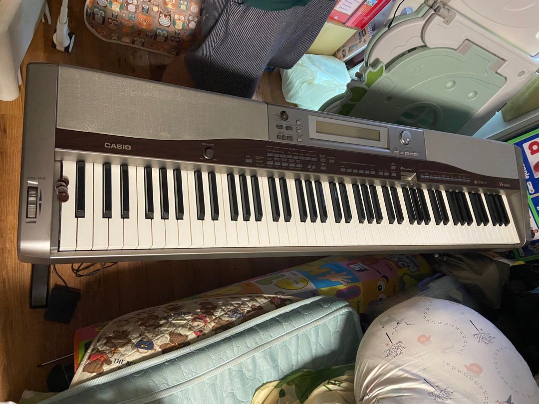 Casio electronic piano Privia Px-400r 電子琴, 興趣及遊戲, 音樂