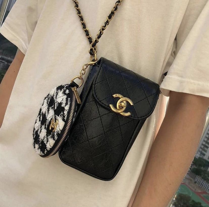 Chanel CC Crown Box Bag, Luxury, Bags & Wallets on Carousell