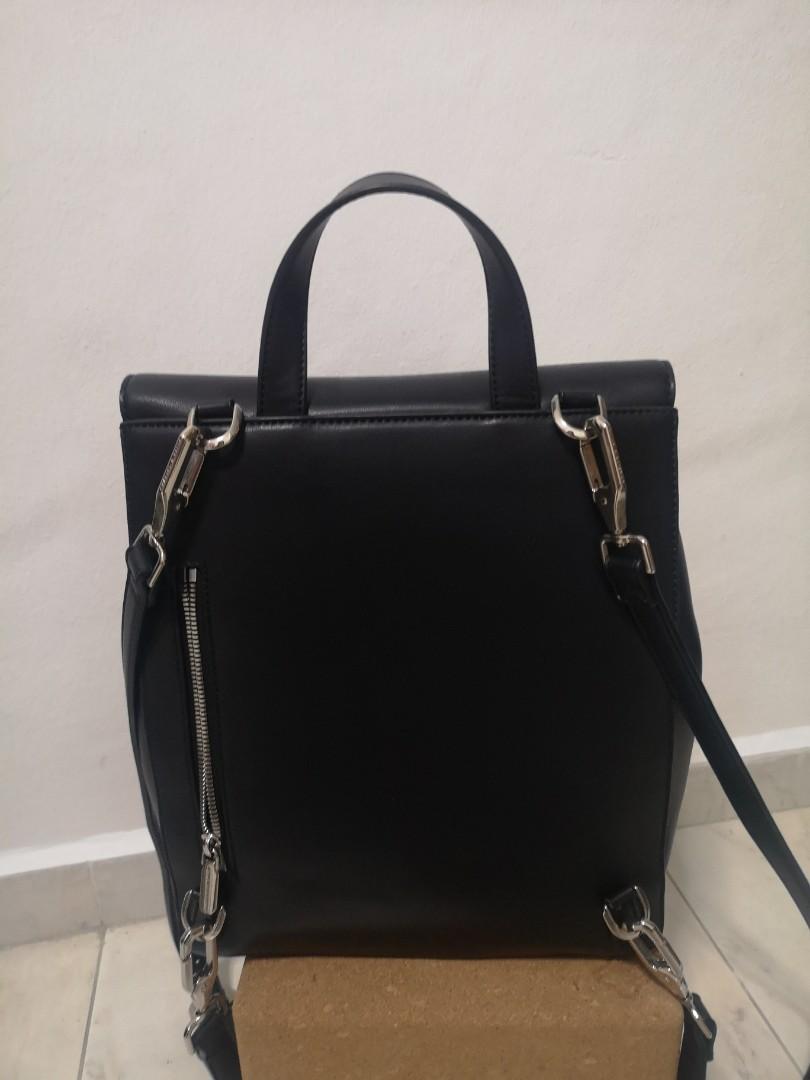 Charles Keith Classic Backpack Black Women s Fashion Bags