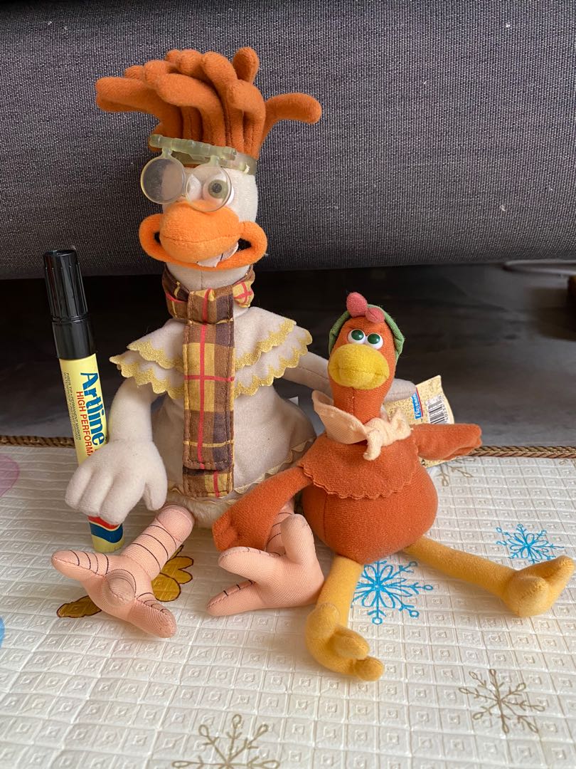 VINTAGE Chicken Run plush