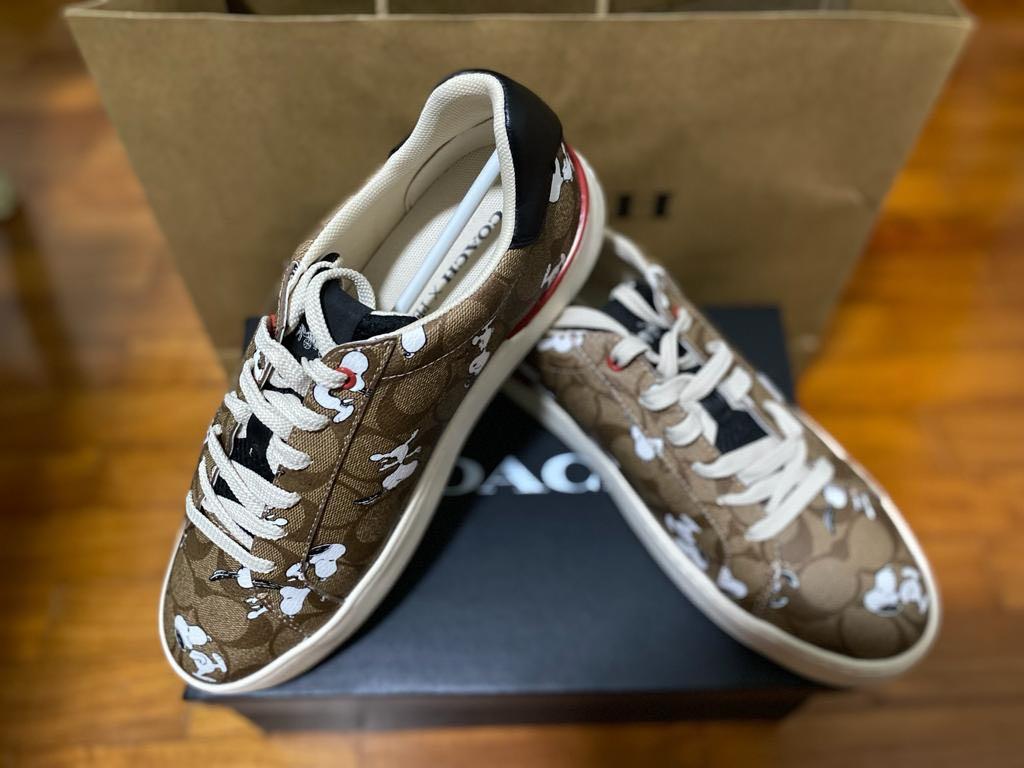 coach peanuts sneakers