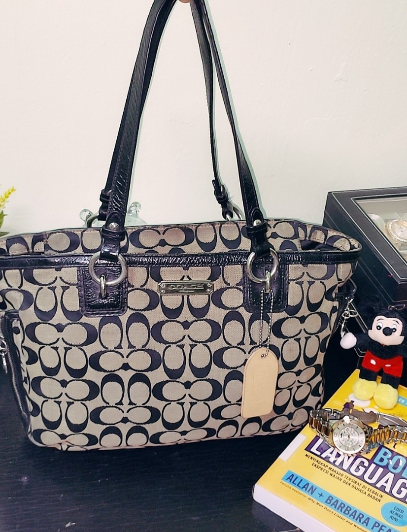 Coach classic tote bag sale