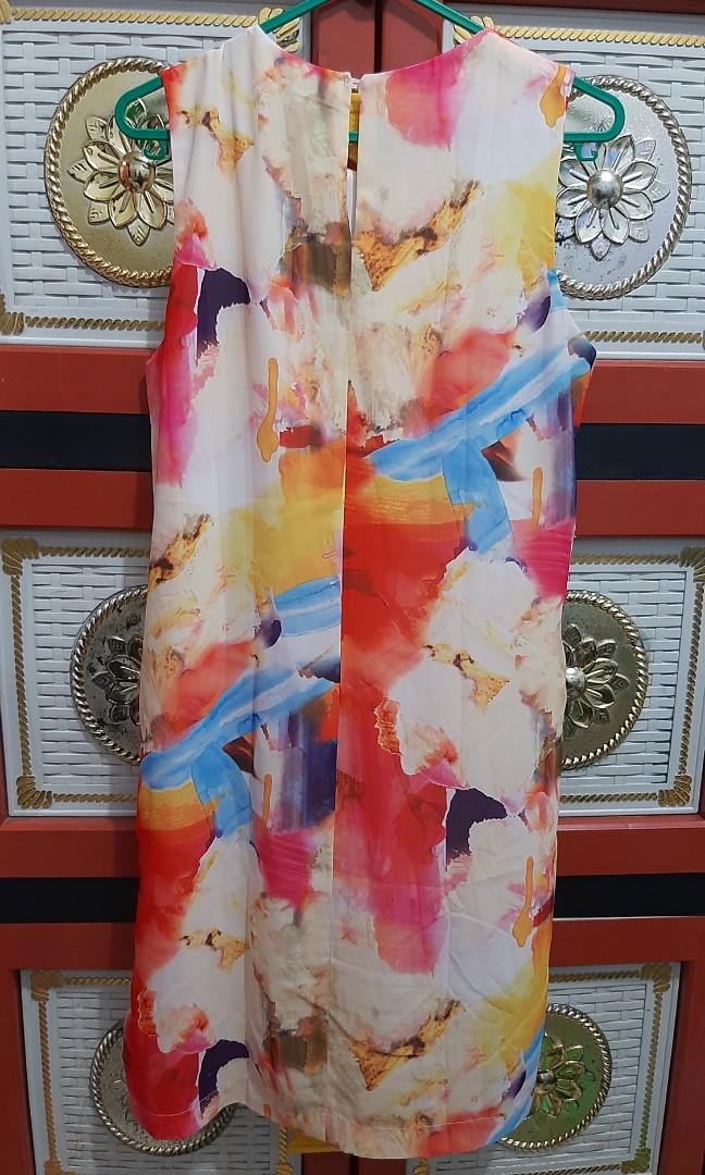 Colourful Mini Dress by H\u0026M, Fesyen 