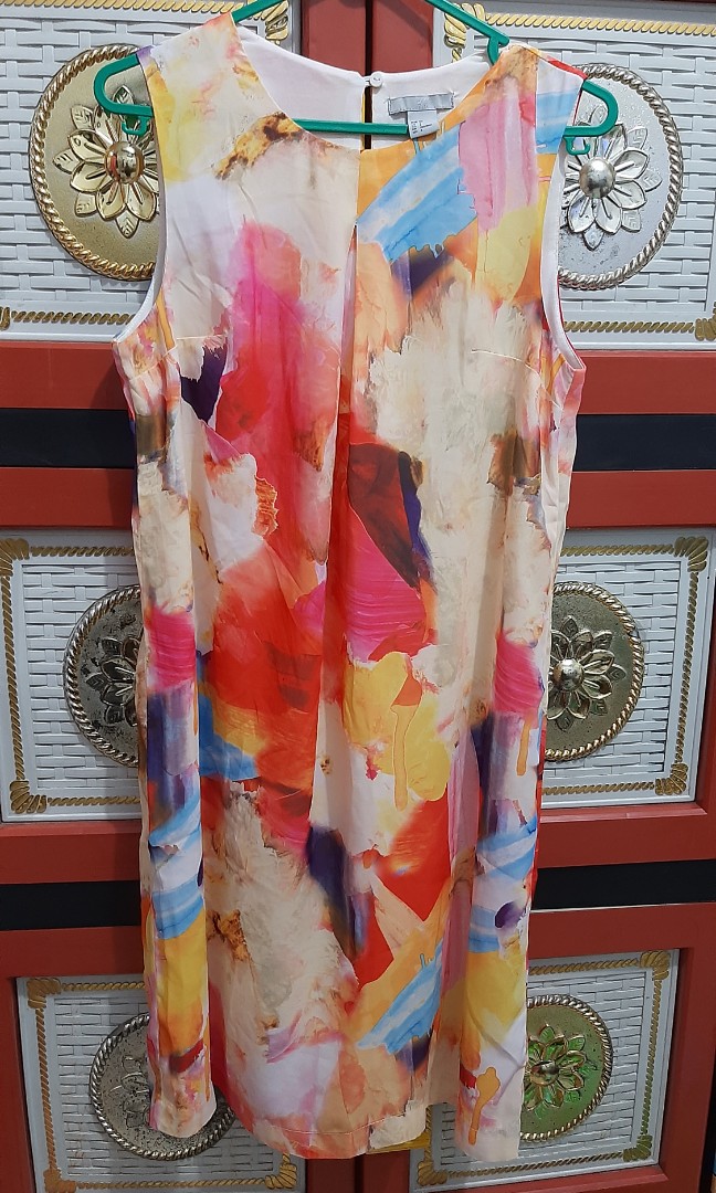 Colourful Mini Dress by H\u0026M, Fesyen 