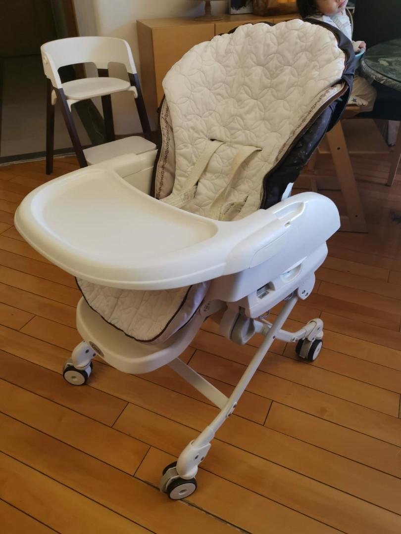 Combi swing high chair store