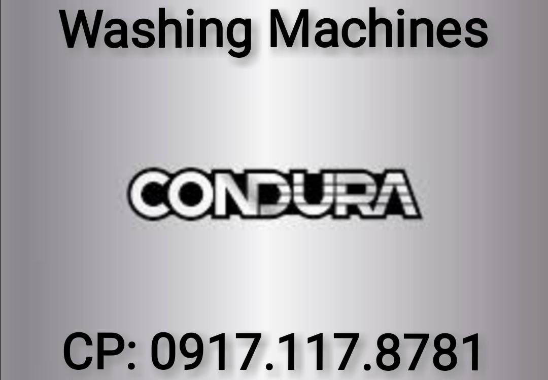 CONDURA Full Auto Washing Machine Washer Dryer 8.5KG. or 7.0KG Brand