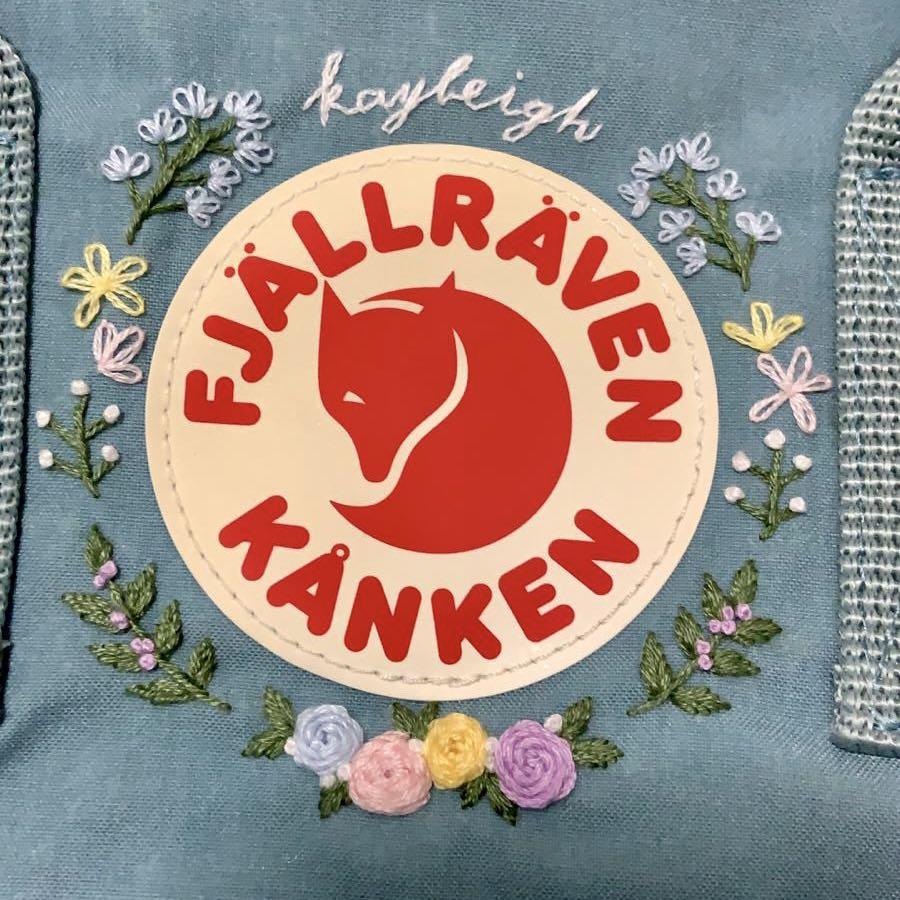 Custom Kanken Bag Embroidery Hobbies Toys Stationery Craft